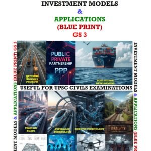 INVESTMENT MODELS & APPLICATIONS (BLUE PRINT) GS 3 - (Copyrighted) (Paperback Book) Pages 295 (Approx.)